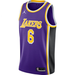 Jordan Lebron James La Lakers Statement Edition 2020 Swingman Jersey